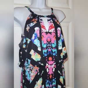 Nicole by Nicole Miller maxi dress medium halter top